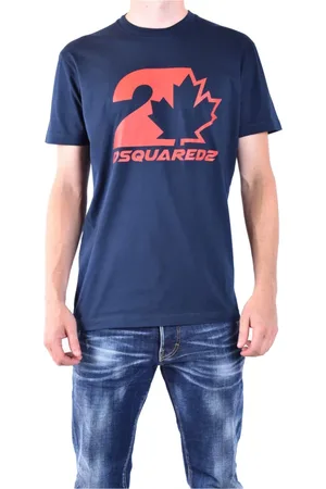 Dsquared2 Heren, Tops, Blauw, Maat: XL