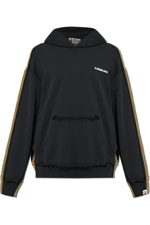 A Bathing Ape Heren, Sweatshirts & Hoodies, Zwart, Maat: S Katoen