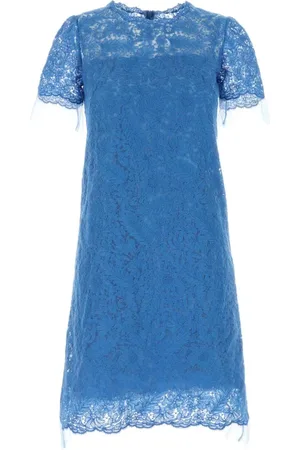 ERMANNO SCERVINO Dames, Jurken, Blauw, Maat: M