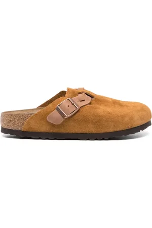 Birkenstock Heren, Schoenen, Bruin, Maat: 43 EU Suède