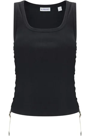 Burberry Dames, Tops, Zwart, Maat: S