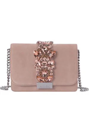 Alma en Pena Dames, Tassen, Roze, Maat: ONE Size Leer