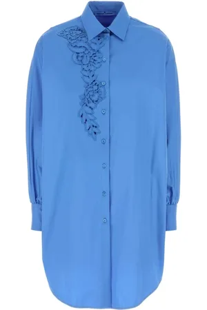 ERMANNO SCERVINO Dames, Jurken, Blauw, Maat: XS