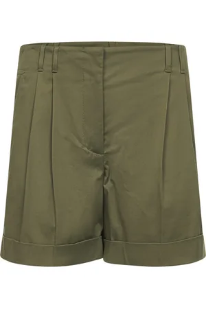 Max Mara Dames, Korte broeken, Groen, Maat: S