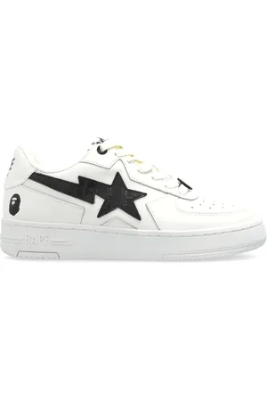 A Bathing Ape Dames, Schoenen, Wit, Maat: 34 EU Leer