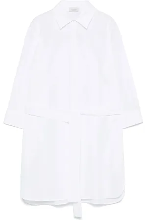 MAZZARELLI Dames, Blouses & Shirts, Wit, Maat: S