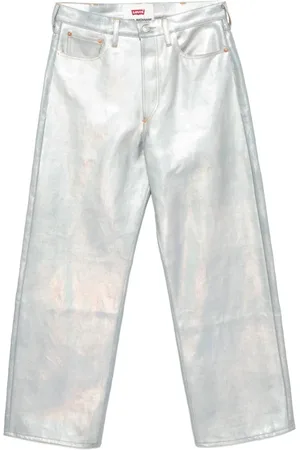 JUNYA WATANABE Dames, Broeken, Grijs, Maat: S Denim
