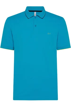 sun68 Heren, Tops, Blauw, Maat: XL