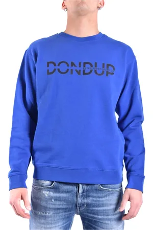 Dondup Heren, Sweatshirts & Hoodies, Blauw, Maat: S