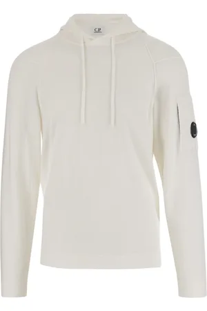 C.P. Company Heren, Sweatshirts & Hoodies, Wit, Maat: M Katoen