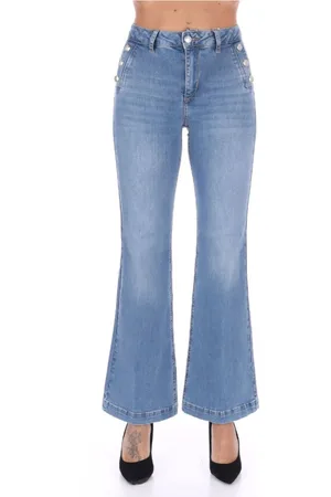 Liu Jo Dames, Jeans, Blauw, Maat: W29 Katoen
