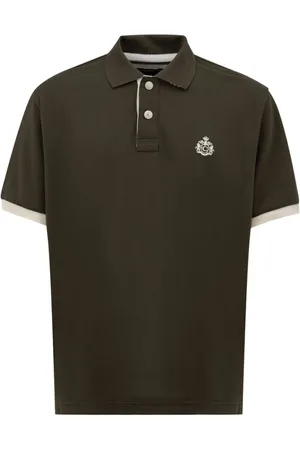 CANALI Heren, Tops, Groen, Maat: 2XL Katoen