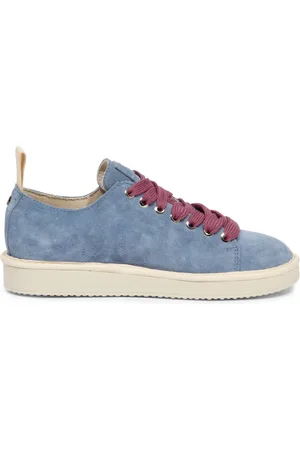 Panchic Dames, Schoenen, Blauw, Maat: 37 EU Suède