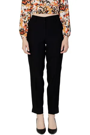 ONLY Dames, Broeken, Zwart, Maat: XS L32 Poliester