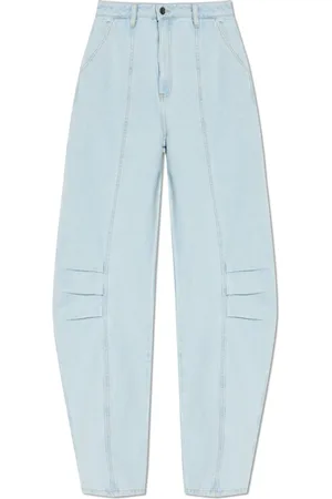 ROTATE Dames, Jeans, Blauw, Maat: S Katoen