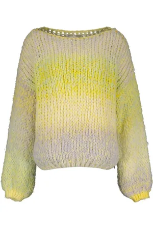 AMELIE & AMELIE Dames, Truien, Geel, Maat: ONE Size