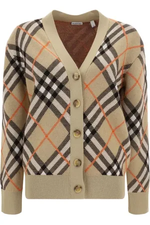 Burberry Dames, Truien, Veelkleurig, Maat: S Wol