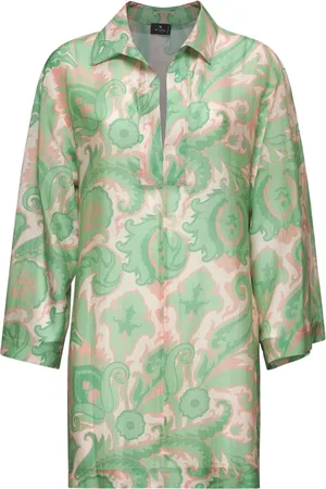 Etro Dames, Blouses & Shirts, Veelkleurig, Maat: M Katoen