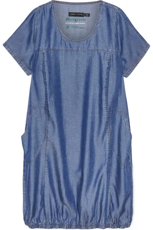 Fiorella rubino Dames, Jurken, Blauw, Maat: 5XL