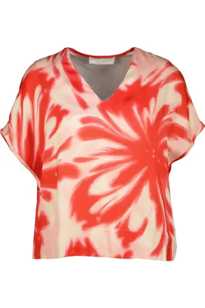 AMELIE & AMELIE Dames, Blouses & Shirts, Rood, Maat: L/Xl