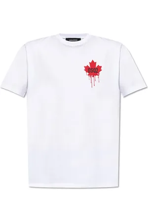 Dsquared2 Heren, Tops, Wit, Maat: XL