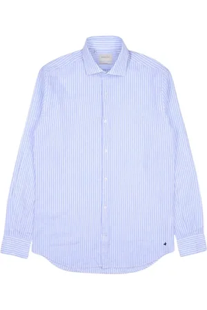 BROOKSFIELD Heren, Overhemden, Blauw, Maat: 2XL