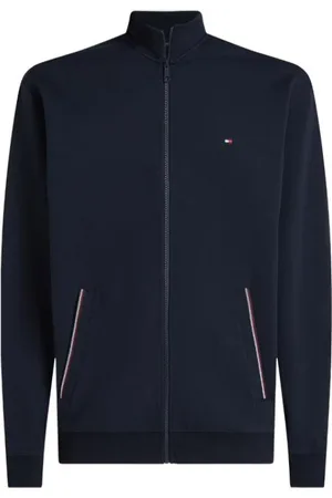 Tommy Hilfiger Heren, Sweatshirts & Hoodies, Blauw, Maat: L Piqué