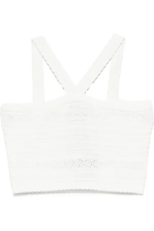 Twin-Set Dames, Tops, Wit, Maat: XS