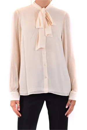 Michael Kors Dames, Blouses & Shirts, Wit, Maat: L