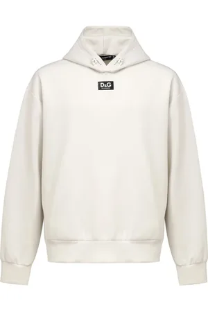 Dolce & Gabbana Heren, Sweatshirts & Hoodies, Wit, Maat: M Poliester