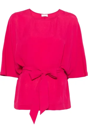 Liu Jo Dames, Blouses & Shirts, Roze, Maat: M Viscose