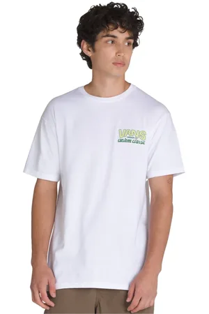 Vans Heren, Tops, Wit, Maat: M Katoen