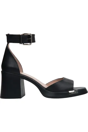 Estro Dames, Schoenen, Zwart, Maat: 40 EU Leer