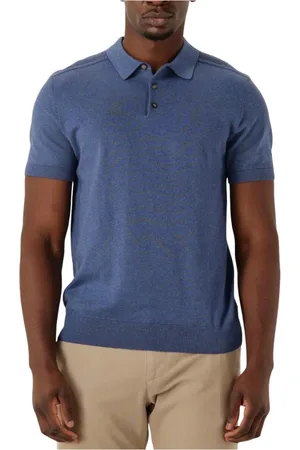 SELECTED Heren, Tops, Blauw, Maat: XL Katoen