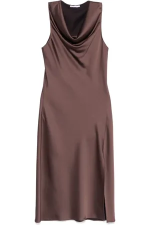 Patrizia Pepe Dames, Jurken, Bruin, Maat: XS