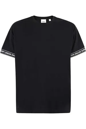 Burberry Heren, Tops, Zwart, Maat: S Katoen