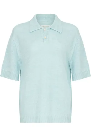 Maison Margiela Dames, Tops, Blauw, Maat: M