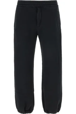 Alexander McQueen Heren, Broeken, Zwart, Maat: M Katoen