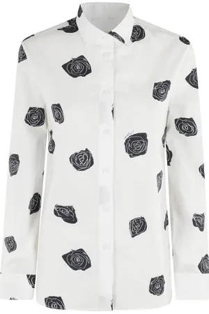Marni Dames, Blouses & Shirts, Wit, Maat: XS Katoen