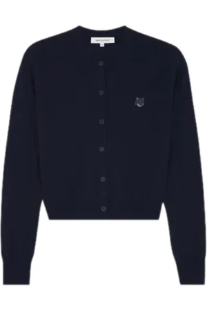 Maison Kitsuné Dames, Truien, Blauw, Maat: XS