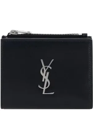 Saint Laurent Heren, Accessoires, Zwart, Maat: ONE Size Leer
