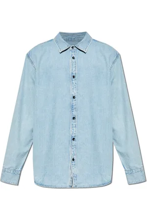 RAG&BONE Heren, Overhemden, Blauw, Maat: S Denim