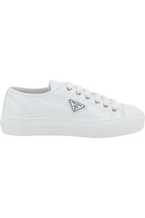 Prada Dames, Schoenen, Wit, Maat: 38 EU Leer