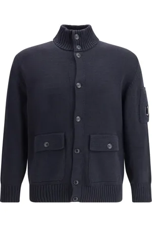 C.P. Company Heren, Truien, Blauw, Maat: S Katoen