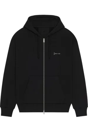 Givenchy Heren, Sweatshirts & Hoodies, Zwart, Maat: XL Katoen