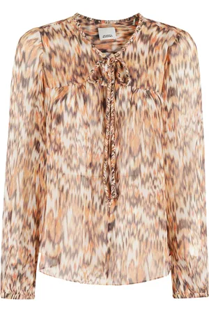 Isabel Marant Dames, Blouses & Shirts, Veelkleurig, Maat: S Zijde