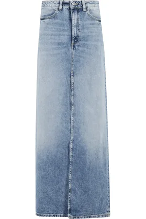 Icon Denim Dames, Rokken, Blauw, Maat: W25 Denim
