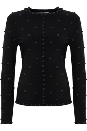 Blugirl Dames, Tops, Zwart, Maat: L Viscose