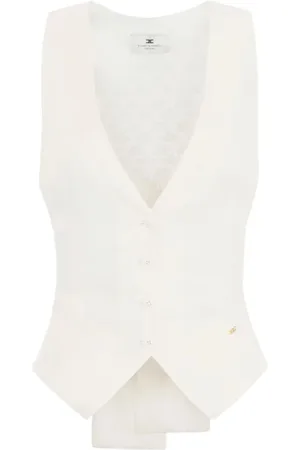 Elisabetta Franchi Dames, Jassen, Wit, Maat: S