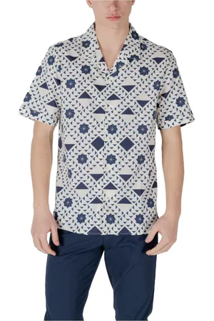 Antony Morato Heren, Overhemden, Blauw, Maat: 3XL Katoen